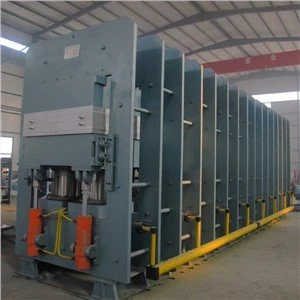 Frame type vulkaniserende persmachine